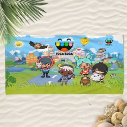 Плажна хавлиена кърпа с 3D дизайн 11220