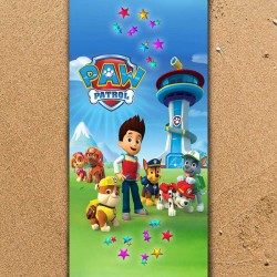Плажна хавлиена кърпа с 3D дизайн Пес Патрул 5073