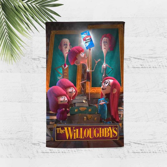 Плажна хавлиена кърпа с 3D дизайн THE WILLOUGHBYS 8213