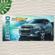 Плажна хавлиена кърпа с 3D дизайн Chevrolet к4528