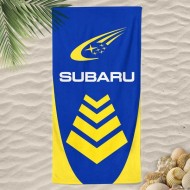 Плажна хавлиена кърпа с 3D дизайн Субару 3560