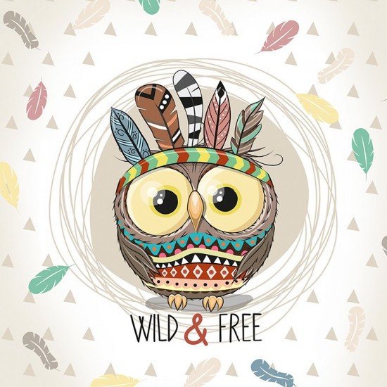 Детско спално бельо Wild and free 3D 6923