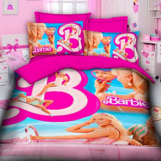 Спално бельо Barbie 3D 11784