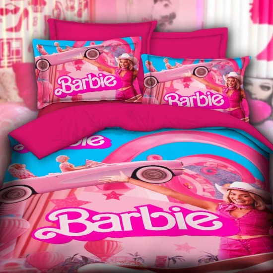 Спално бельо Barbie 3D 11785