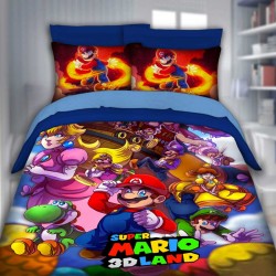 Детско спално бельо Супер Марио 3D 6046