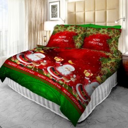 Спално бельо Коледа 3D 7362