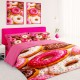 Луксозно Българско спално бельо с 3D реалистичен флорален принт Donuts