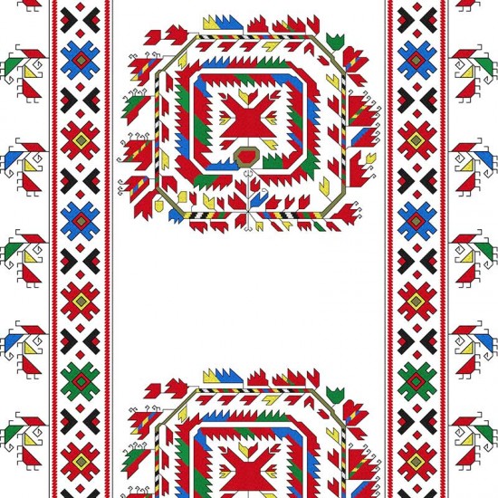 Луксозно спално бельо с фолклорни мотиви 11482