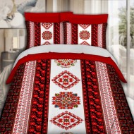 Луксозно спално бельо с фолклорни мотиви 7387