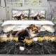 Спално бельо Коте 3D 13016