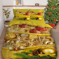 Спално бельо Коледна украса 3D 9349