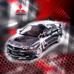 Спално бельо Митсубиши 3D 5435