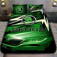 Спално бельо Шкода 3D 5610