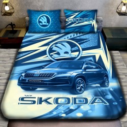 Спално бельо Шкода 3D 5760