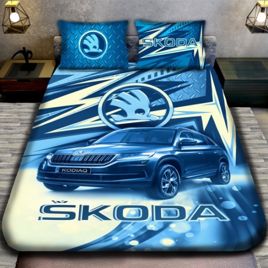 Спално бельо Шкода 3D 5760