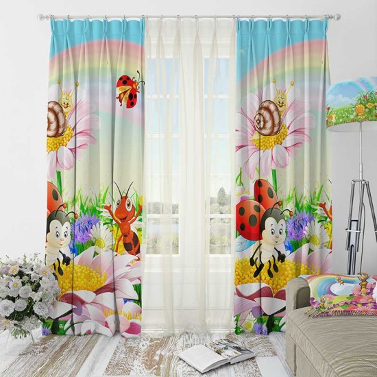 Детско перде с 3D принт 12169