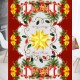 Покривка за маса с Коледни мотиви 7444